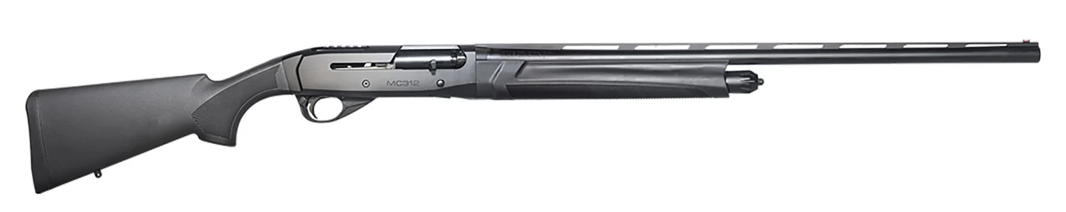 EAA GIRSAN 390145 MC312 12 Gauge 3.5" 5+1 28" Vent Rib Barrel, Black, Pic. Optics Mount Rec, Synthetic Furniture, Fiber Optic Front Sight