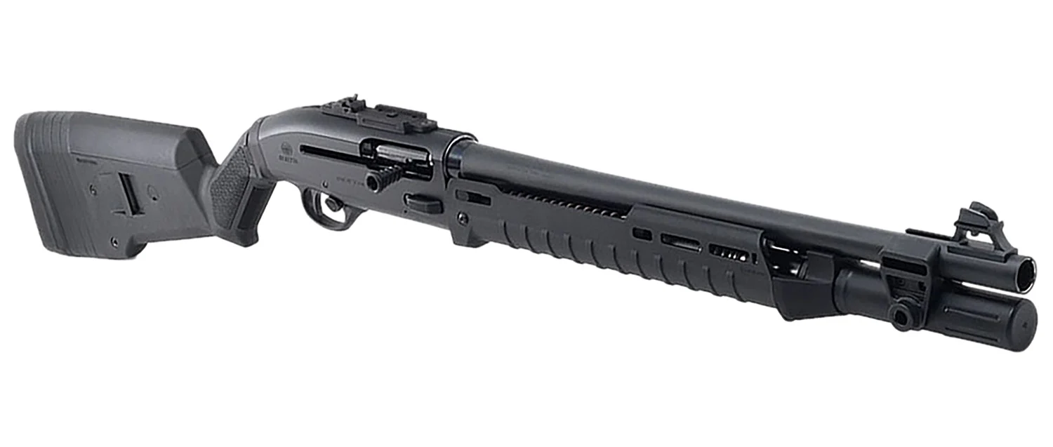 Langdon Tactical Tech LTT1301HZMBLK Beretta 1301  3" 7+1 18.50" Black Oxide Heat Shield Barrel, Black Anodized Aluminum Receiver, Black Magpul Synthetic Stock, Modified Magpul Zhukov Forend - LANGDON TACTICAL TECH