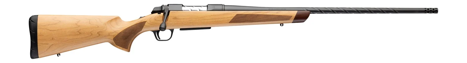 Browning 035849229 AB3 Pro Hunter Deluxe Full Size 300 Win Mag 3+1 26" Matte Blued Spiral Fluted Threaded Barrel, Matte Blued Steel Drilled & Tapped Receiver, Maple Fixed Stock - Browning