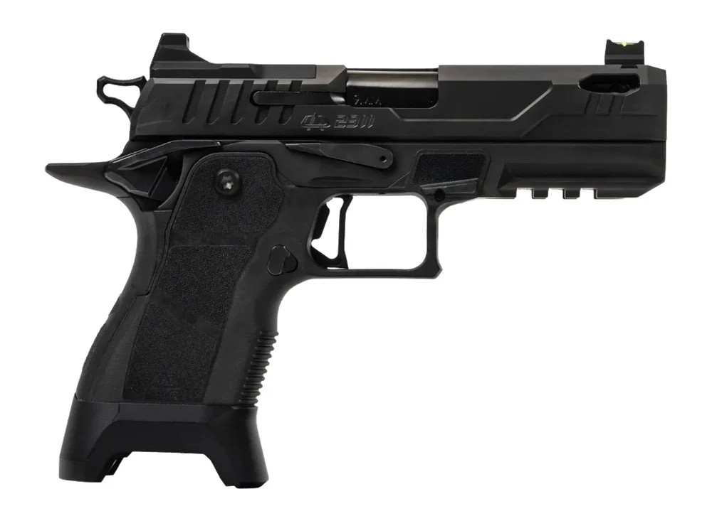 Oa Defense  2311 Pro w/Plus Kit Compact Frame 9mm Luger 17+1 4.25" Black DLC Black Steel Optic Ready/Serrated Slide, Black Aluminum Frame w/Picatinny Rail, Black Polymer Grip, Ambidextrous - OA Defense