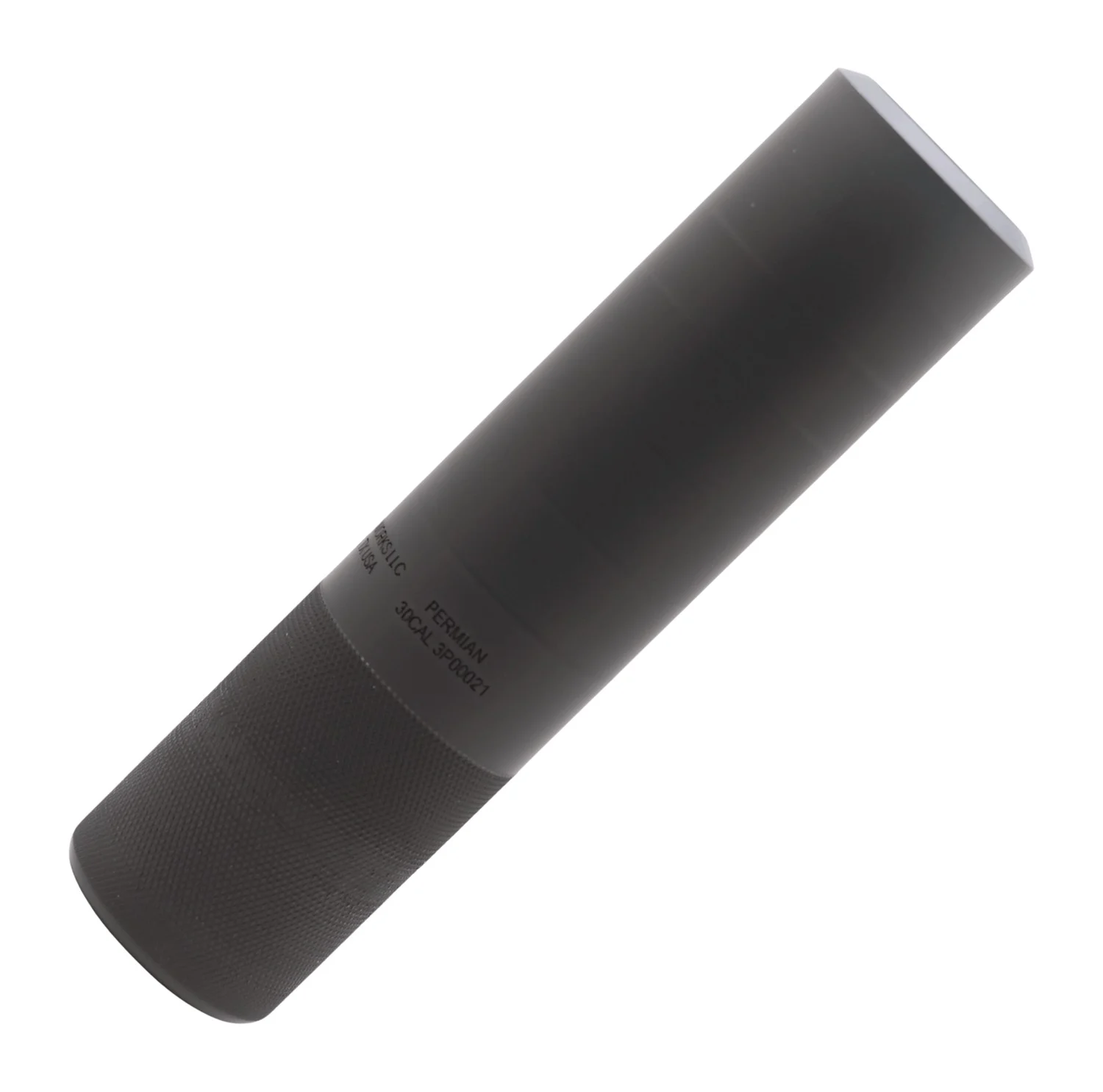 Fletcher Rifle Works PERM9BLK Permian 9mm 1.62" Black Stainless Steel 1.375"x24 - FLETCHER RIFLE WORKS