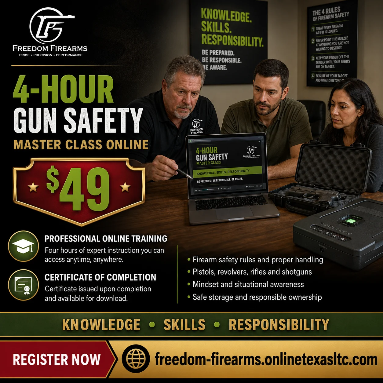 4-Hour Gun Safety Master Class