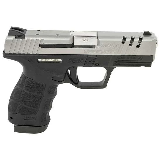 SAR USA SAR9X COMPACT BLK/STS 9MM PSTL