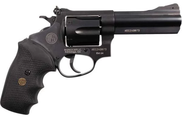 ROSSI RM64 357MAG REV 4" 6RD BLACK