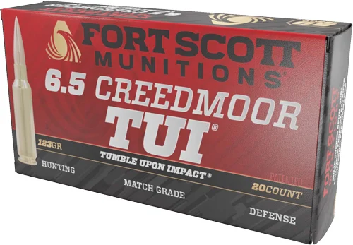 Fort Scott Munitions 6.5 Creedmoor 123gr – 20rd