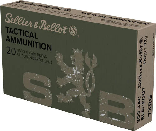 S&B 300 AAC 110GR TXRG BLUE - 20RD 50BX/CS