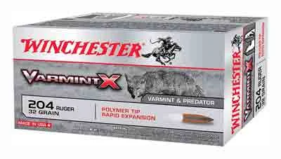 Winchester .204 Ruger 32gr POLYMER TIPPED Brass – 20rd