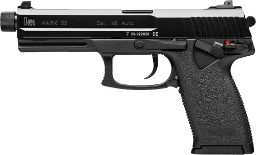 HK MARK 23 V1 DA/SA 45ACP - 5.87" BBL 2-10RD BLACK