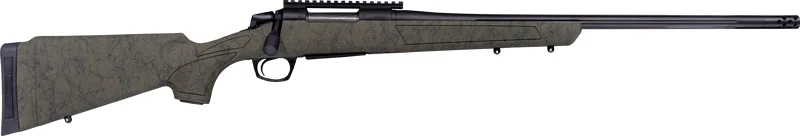 CVA CASCADE XT 308 WIN 22" - #5 W/RAIL BLACK/OD GREEN