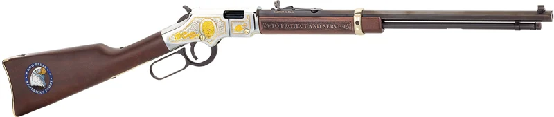 HENRY LAW ENFORCEMENT TRIBUTE - 22S/L/LR 20" OCTAGON ENGRAVED