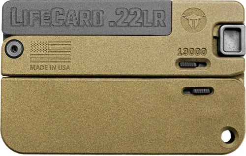 Trailblazer Lifecard .22LR Single Shot Pistol - Burnt Bronze Finish 850006047284 - Trailblazer Firearms