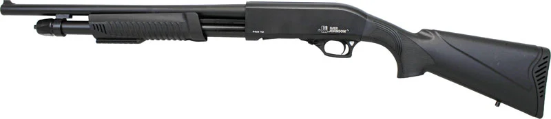 IVER JOHNSON PUMP 12GA 3" 18" - BLUED SYNTHETIC - Image 2