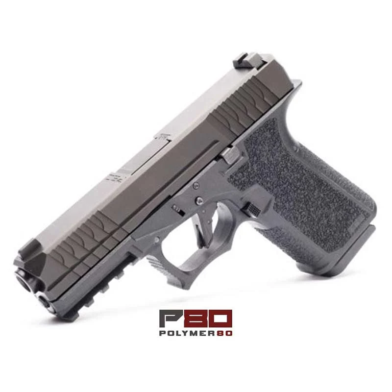 P80 Full Size 9MM 4.5 inch barrel 17 Round Black slide/Black Frame