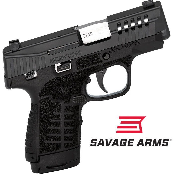 Stance 9MM 3.2 inch barrel 10 Round Black Manual Safety with Night Sights