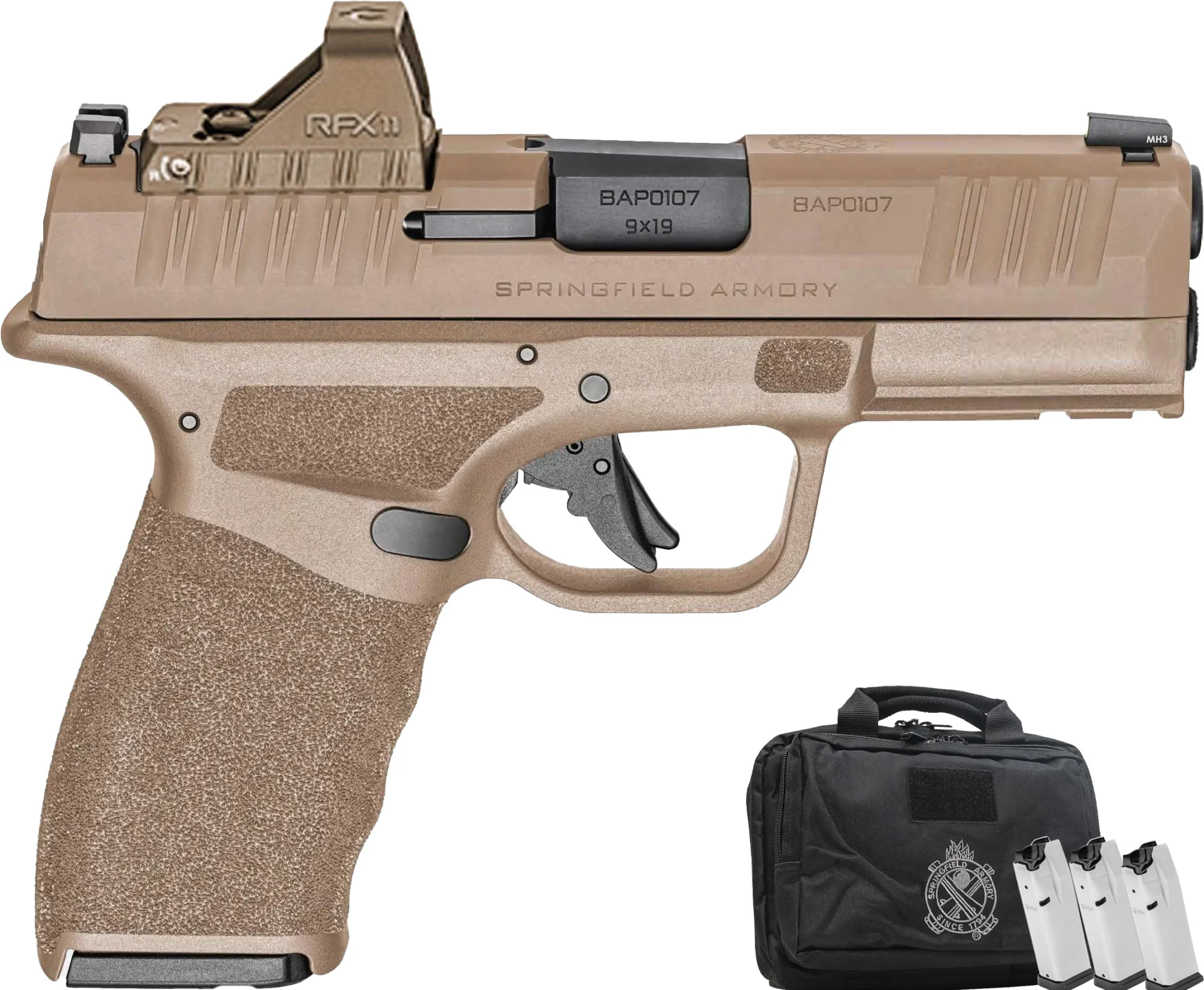 SPG HELL PRO 9MM GP FDE 10R