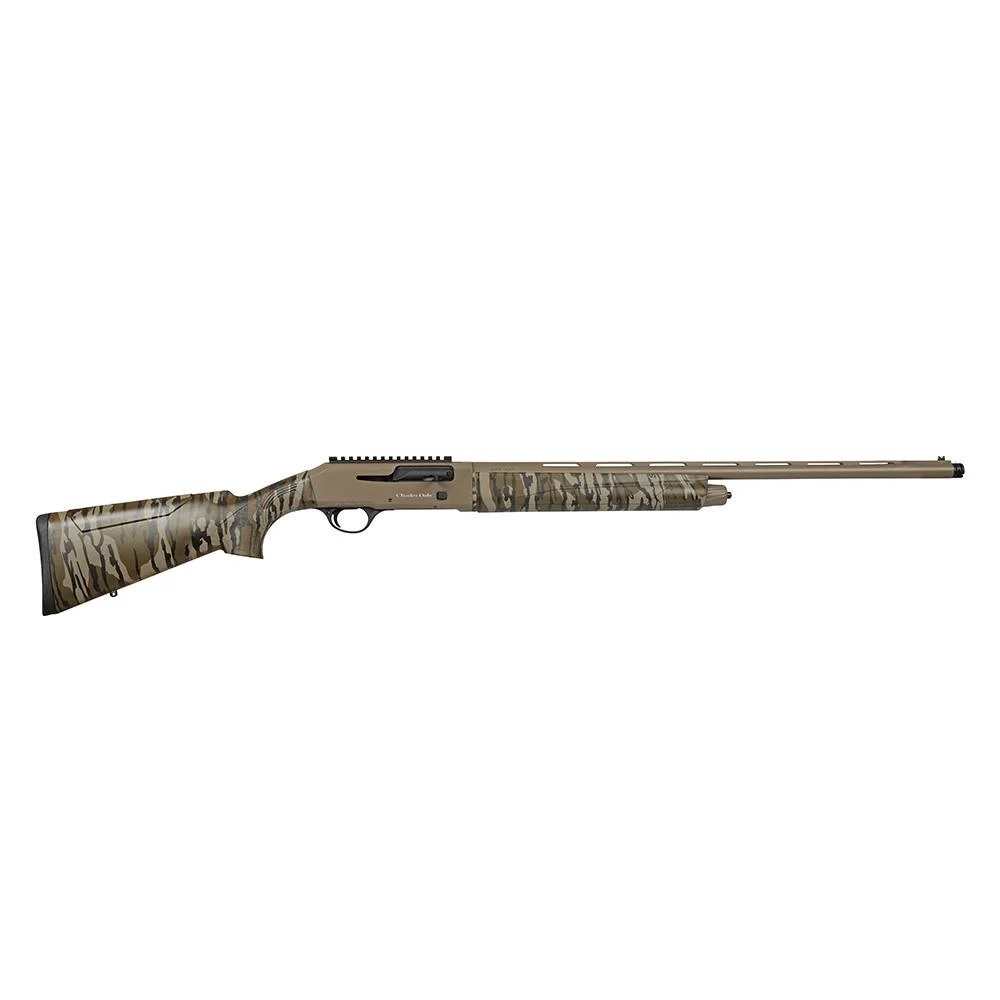 Charles Daley 601 Semi-Auto Shotgun 20ga 3" Chamber 4rd Capacity 26" Barrel Bottomland Camo Synthetic FDE Receiver - Charles Daly Chiappa