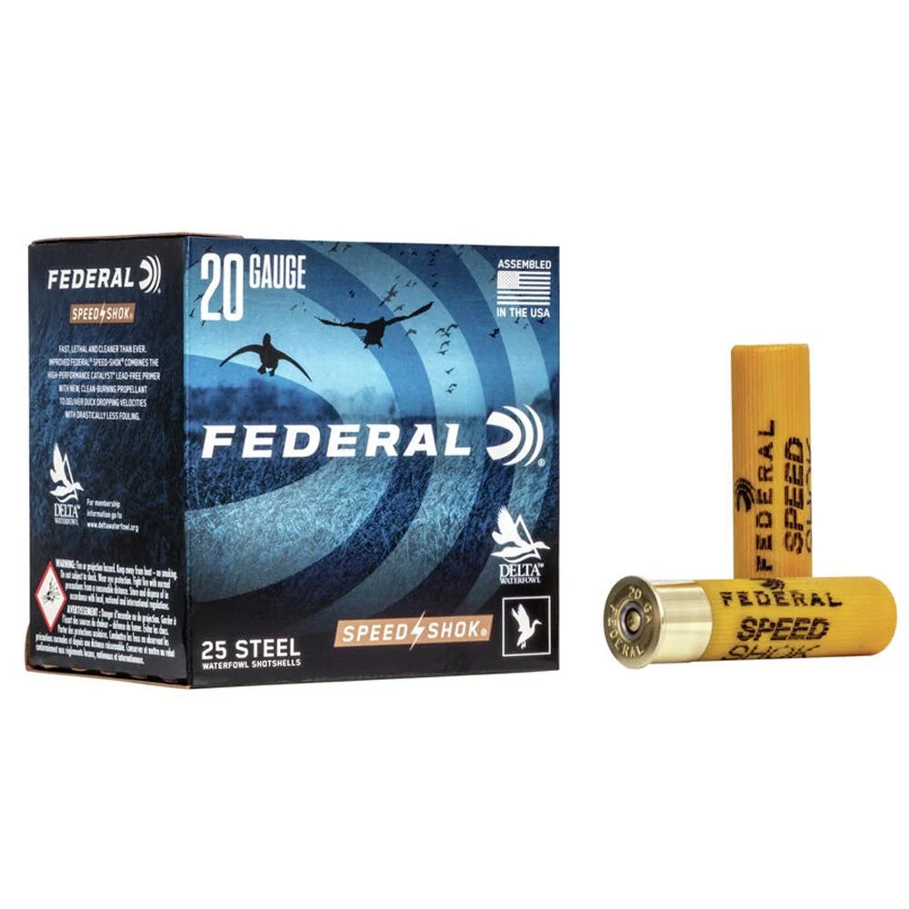Federal Ammunition 20 Gauge Steel – 25rd