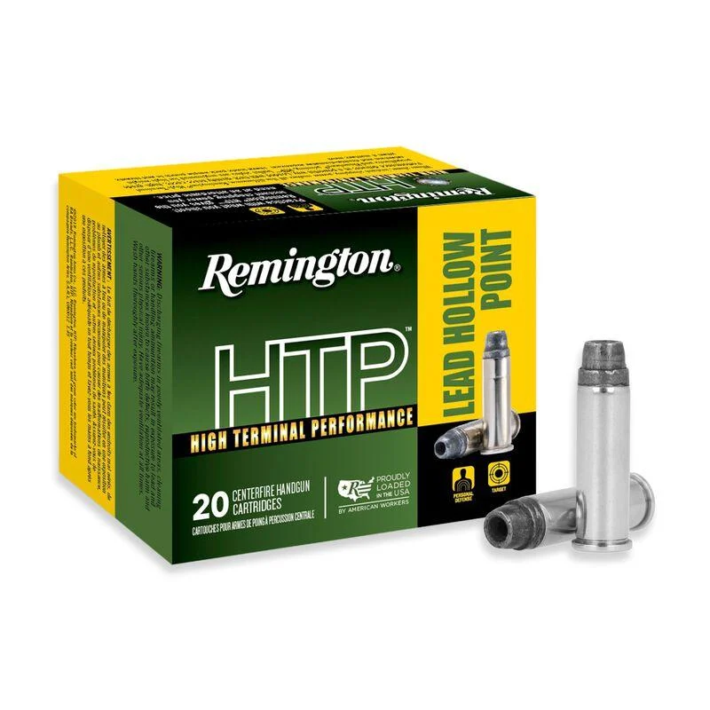 Remington Ammunition 22297 HTP 38Special+P 158gr Lead Hollow Point 20 Per Box/25 Case