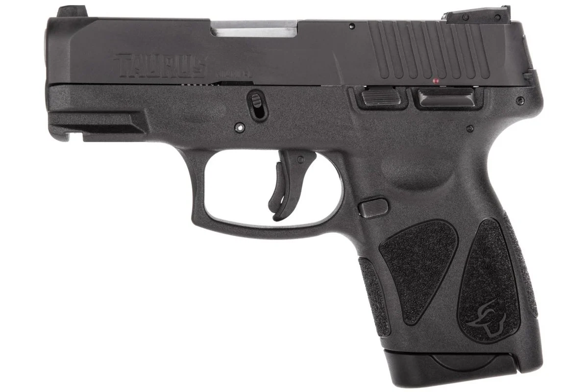 Taurus G2S 9mm Luger 7 rd Magazine 3.2" Barrel Black Slide/Black Grip