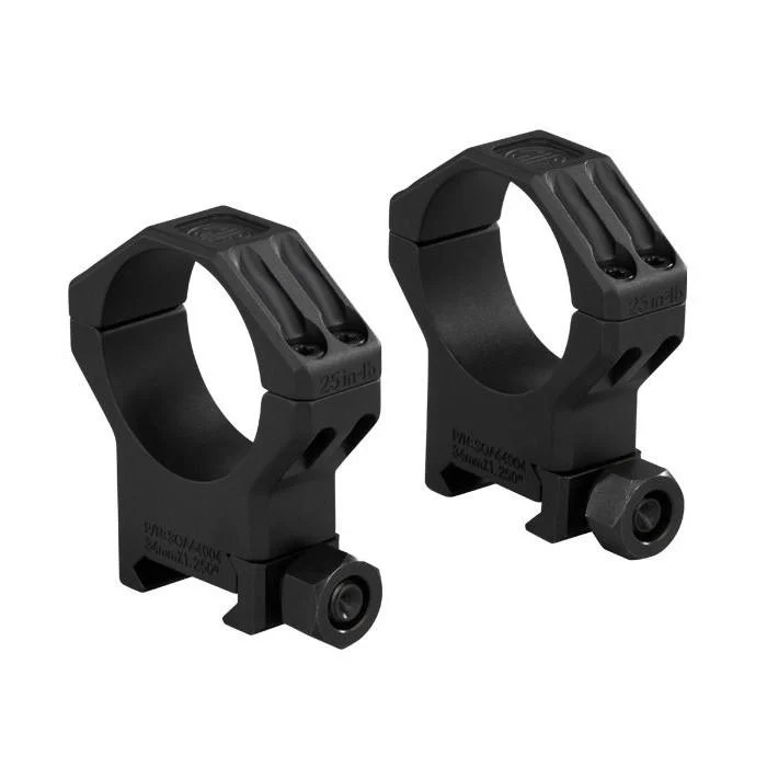 Sig Sauer Alpha6 Scope Ring Set 34mm Extra High Profile 1.25″ Al Matte Black
