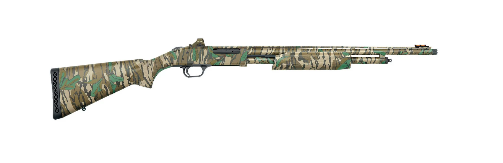MOSSBERG 500 TURKEY 410G PUMP 3" CHAMBER 20" VR BBL, MO GRNLEAF, HS407K, 5+1