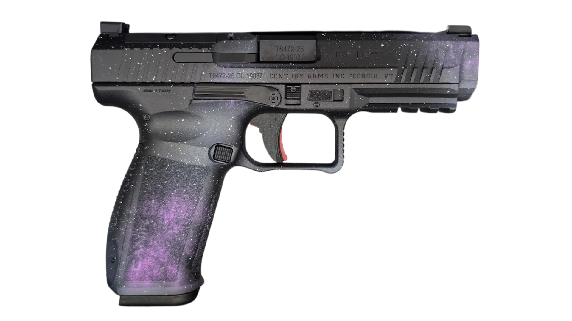 CENTURY CANIK METE SFT GALAXY 9MM BLK PSTL 4.46 BRL 1-18RD MAG - CANIK