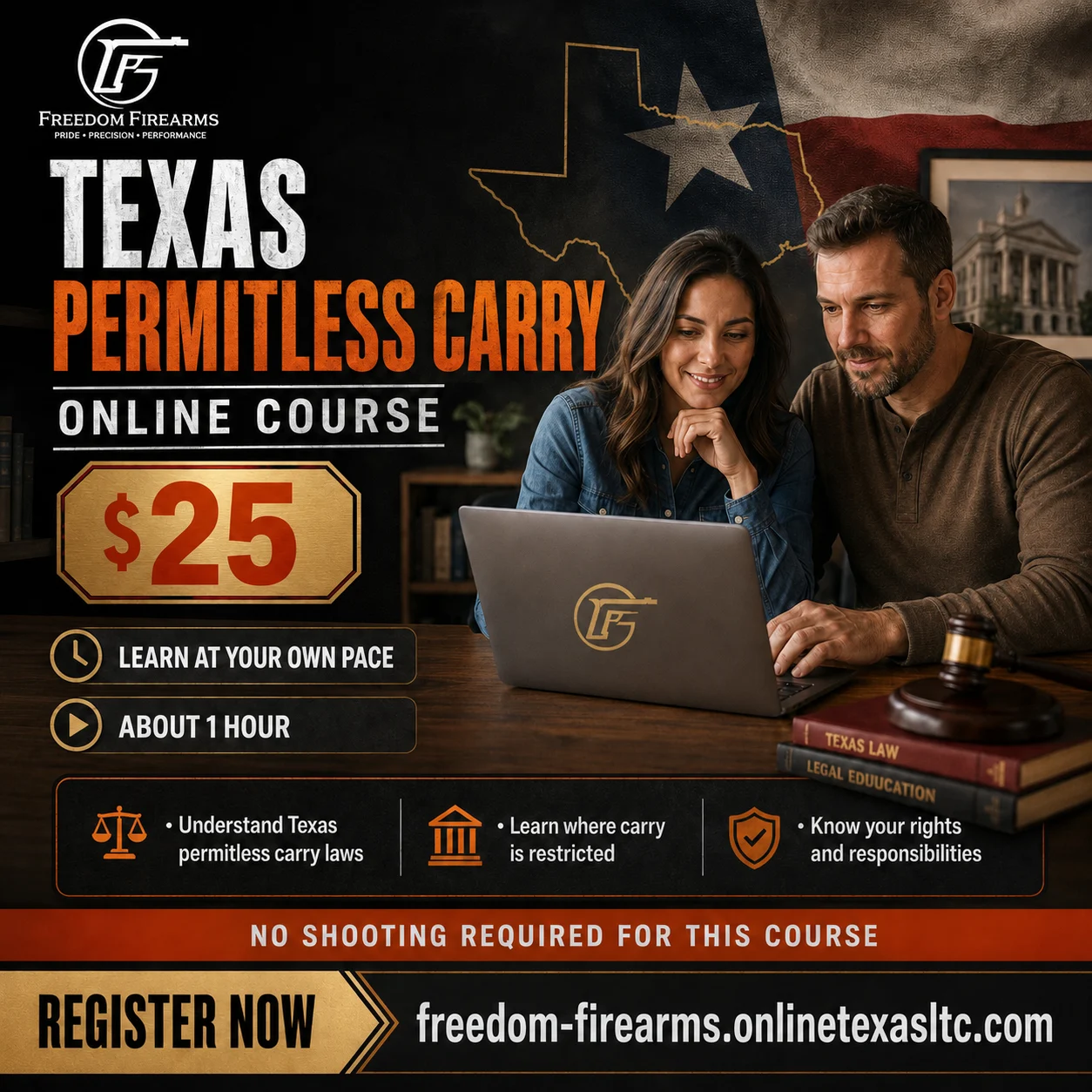 Texas Permitless Carry Online Course