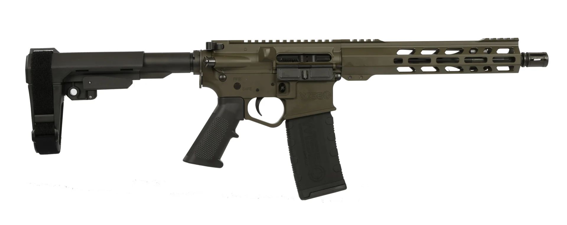 Wise Arms WA-15B 5.56MM 10.5" ODG SBA3 - Wise Arms